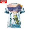 Maxcorners Personalized Jump Up Bass Fishing