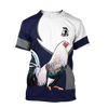 Maxcorners Rooster Sign Unisex Deluxe Hoodie