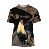 Maxcorners Sad Rooster Unisex Deluxe Hoodie