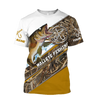 Maxcorners Custom Name Walleye Fishing Camo
