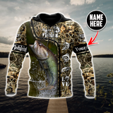 Maxcorners Personalized Bass Fishing Water Camo
