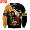 Maxcorners Rooster Confrontation Unisex Deluxe Hoodie