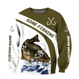 Maxcorners Custom Name Carp Fishing Shirts