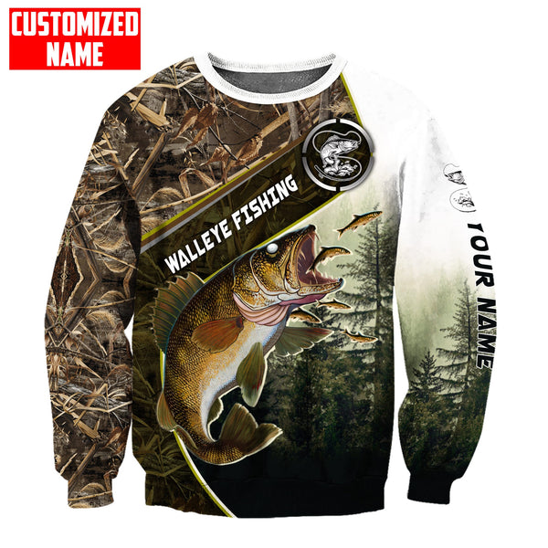 Maxcorners Personalized Walleye Fishing Fishaholic