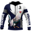 Maxcorners Rooster Sign Unisex Deluxe Hoodie