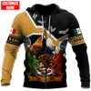 Maxcorners Rooster Confrontation Unisex Deluxe Hoodie