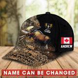 Maxcorners Love Moose Hunting Personalized Cap
