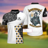 Max Corners Beer Drinker With A Golfing Problem 3D Custom Polo Shirt