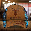 Max Corners American Hunter Leather Pattern 3D Multicolor Personalized Cap