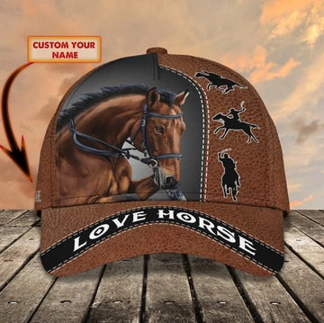 Maxcorners Personalized Horse Lover - Cap