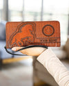 Maxcorners Horse Shape Personalized Clutch