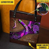 Maxcorners Purple Turtle – Aboriginal Australian Personalized Tote Bag