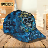 Maxcorners Personalized Name Fishing Reaper Cap