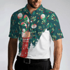 Max Corners Christmas Socks With Golf Balls Pattern 3D Custom Polo Shirt