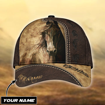 Maxcorners Personalized Name Horse Classic Cap
