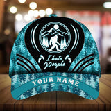 Max Corners I Hate People Bigfoot Pine tree pattern 3 Custom 3D Cap