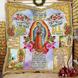 Maxcorners Our Lady Of Guadalupe Quilt Blanket