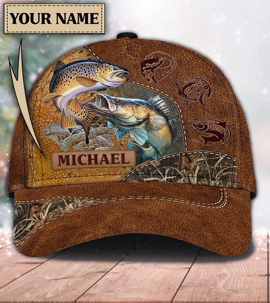 Maxcorners Personalized Fishing 07 Classic Cap