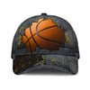 Maxcorners Basketball Grey All Over Printed Cap