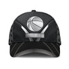 Maxcorners Basketball Black Personalized Name All Over Printed Cap