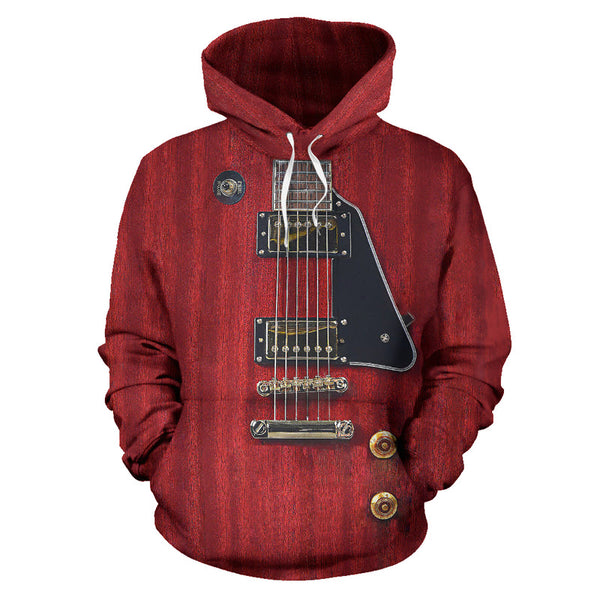 Maxcorners Red Guitar  - Shirts