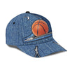 Maxcorners Basketball Blue All Over Printed Cap