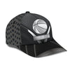 Maxcorners Basketball Black Personalized Name All Over Printed Cap