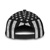 Maxcorners Basketball Grey USA Flag All Over Printed Cap