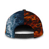 Maxcorners Basketball Fire All Over Printed Cap