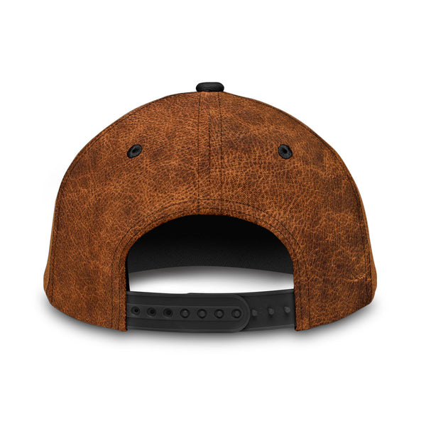 Maxcorners Bowling Brown Personalized Name 3D Cap