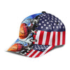 Maxcorners Basketball USA Flag All Over Printed Cap
