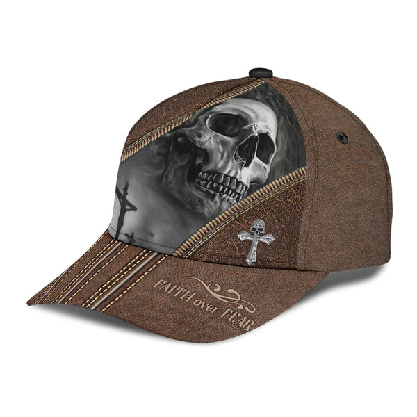 Maxcorners Skull Faith Over Fear - Cap
