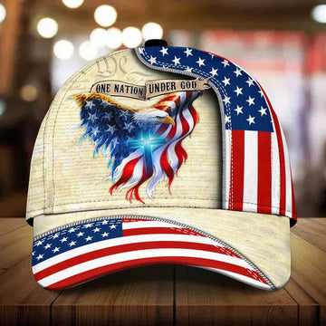 Maxcorners Patriotic American Eagle - Cap