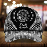Max Corners I Hate People Into The Forest Pine tree pattern 1 Custom 3D Cap