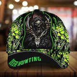 Maxcorners Cool Skull Deer Hunting Personalized Cap