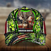 Max Corners American Hunter US Flag Pattern 3D Multicolor Personalized Cap