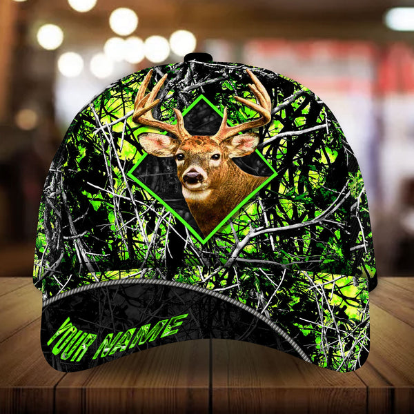 Max Corners The Best Deer Hunting Camo Pattern 3D Multicolor Personalized Cap