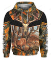 Maxcorners Deer Hunter Unisex Hoodie PT73