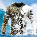 Maxcorners Bass Fishing 3D Shirt