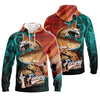 Maxcorners Fishing Make Me Happy Unisex 3D Shirt