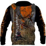 Maxcorners Pheasant Hunting 3D Over Printed Hoodie