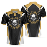 Max Corners Go Long Or Go Home Golf 3D Custom Polo Shirt
