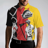 Max Corners Golf I Like It Rough German Flag 3D Custom Polo Shirt