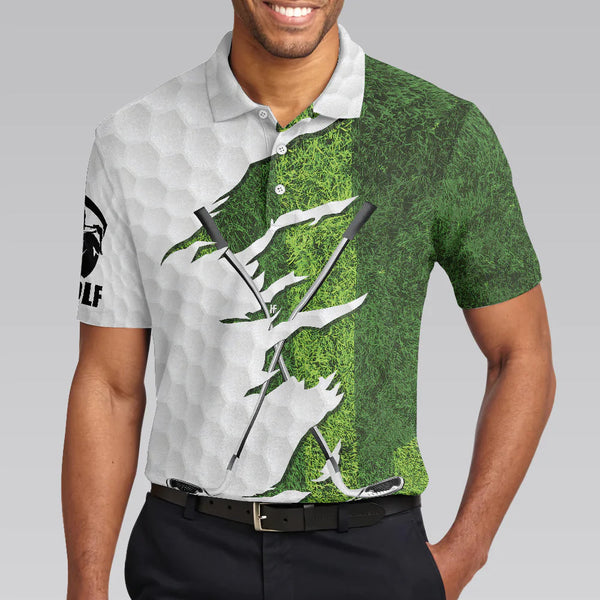 Max Corners Green Golf Course I'd Tap That Golf 3D Custom Polo Shirt