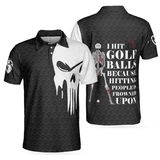 Max Corners I Hit Golf Ball 3D Custom Polo Shirt