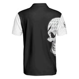 Max Corners Life is Short Swing Hard Skull Albatross 3D Custom Polo Shirt