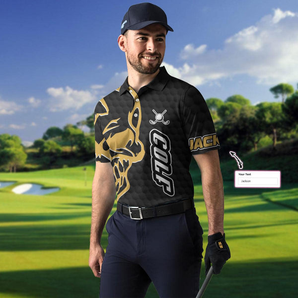 Max Corners Getting Old Living Fine Golf 3D Custom Polo Shirt