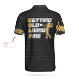 Max Corners Getting Old Living Fine Golf 3D Custom Polo Shirt