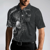Max Corners Scary Skull Shut Up And Swing 3D Custom Polo Shirt