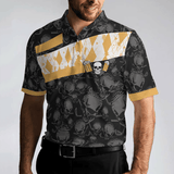 Max Corners Golf & Beer Is My Therapy 3D Custom Polo Shirt